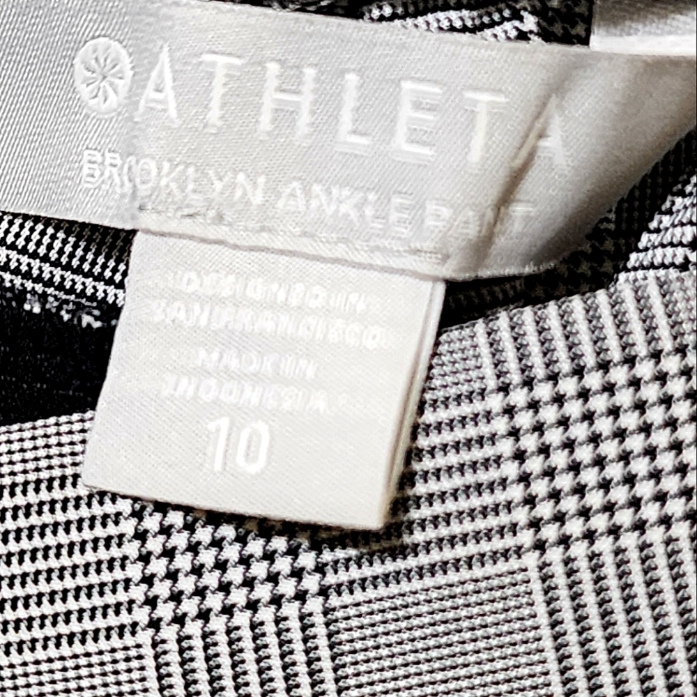Athleta Gray and Black Ankle Pants - Picture 7 of 10